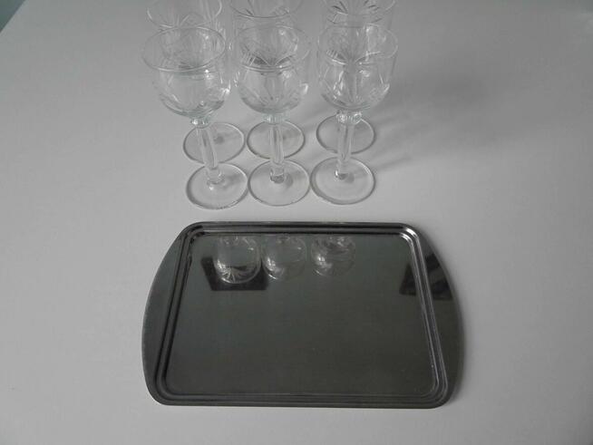 Kieliszki krysztalowe do likieru