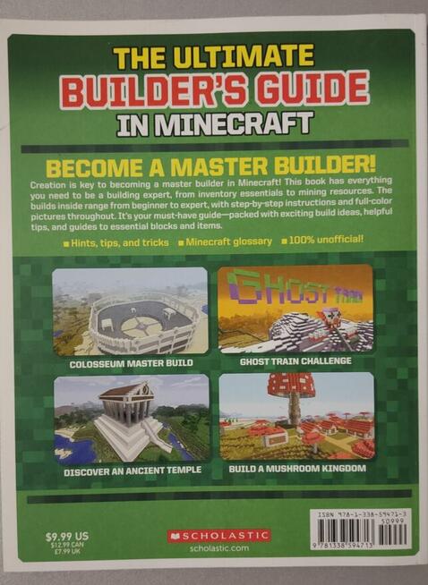 Games Master Presents The ultimate builders guide Minecraft
