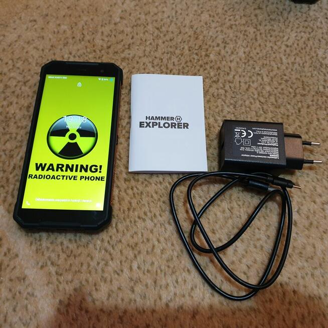 Telefon Hammer Explorer czarno-pomarańczowy