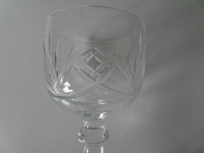 Kieliszki krysztalowe do likieru