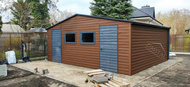 Garaże blaszane niskie ceny konstrukcja zamknieta Promocja