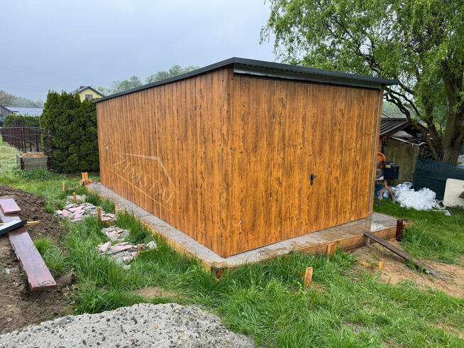 Garaże blaszane niskie ceny konstrukcja zamknieta Promocja