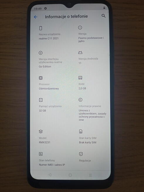 Realme C11 Iron Grey