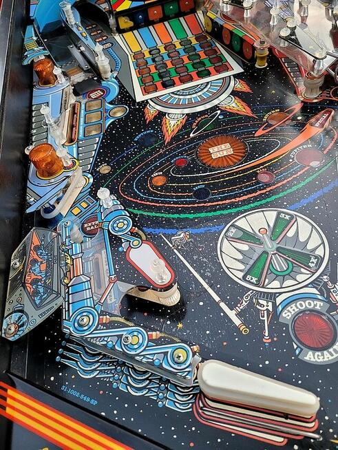 flipper ,pinball PINBOT - Williams ,Stan bdb