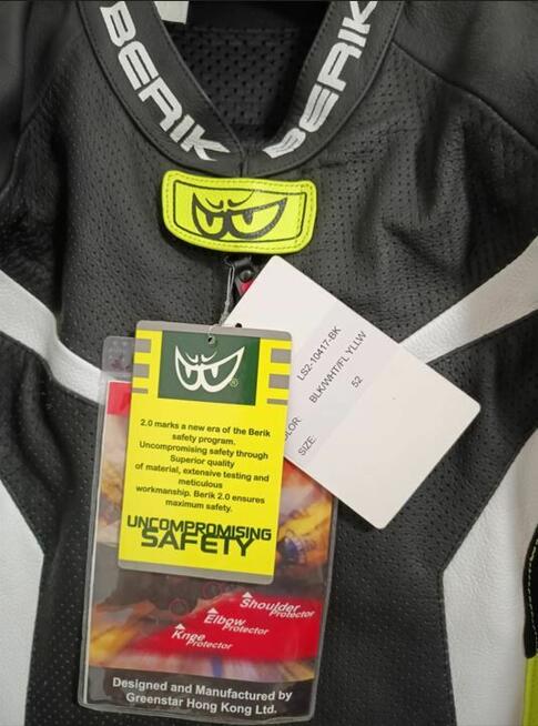 Kombinezon motocyklowy BERIK 10417 rozmiar: 52 NOWY
