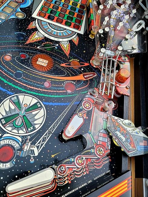 flipper ,pinball PINBOT - Williams ,Stan bdb
