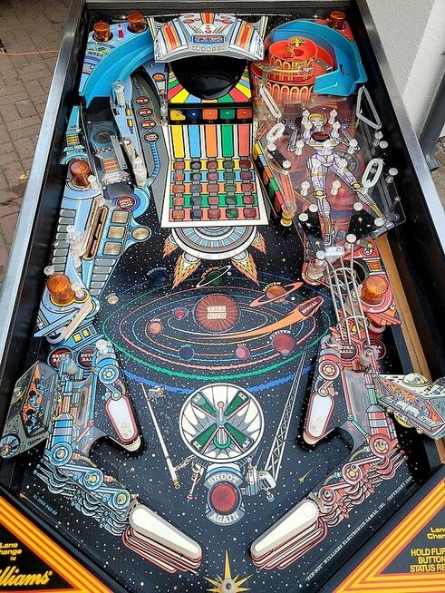 flipper ,pinball PINBOT - Williams ,Stan bdb