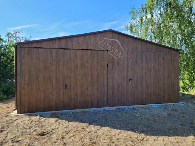 Garaże blaszane niskie ceny konstrukcja zamknieta Promocja