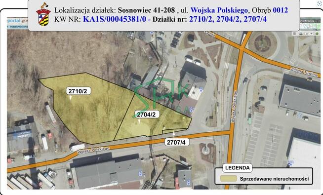 Działka Sosnowiec