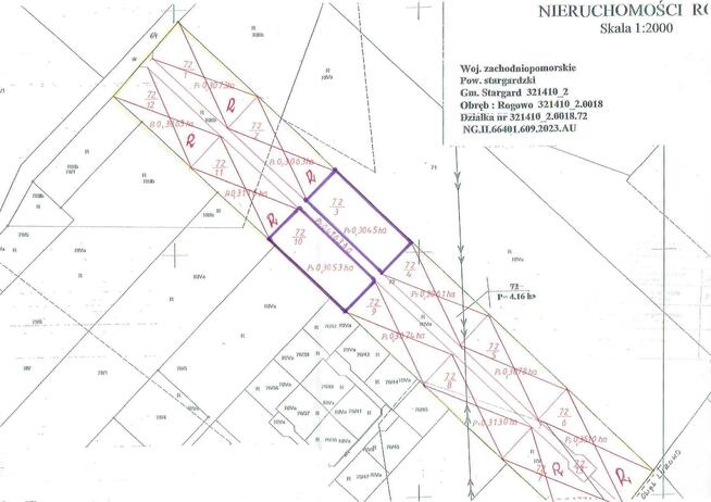 Działka rolno-budowlana Rogowo gm. Stargard