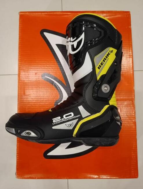 Buty motocyklowe BERIK Shaft rozmiar 45 NOWE!