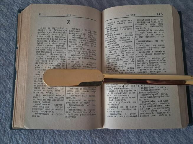 Książka – słownik rosyjsko-polski, do sprzedania
