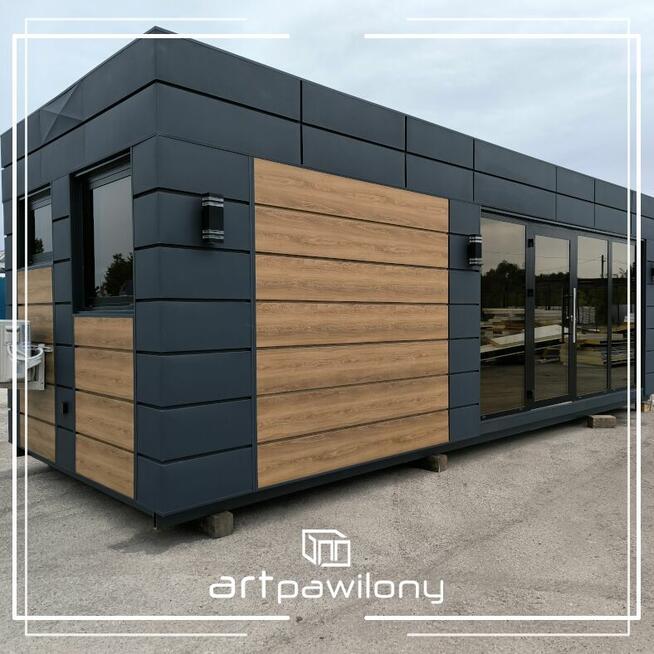 Kontener biurowy 8x3 Handlowy - ART Pawilony