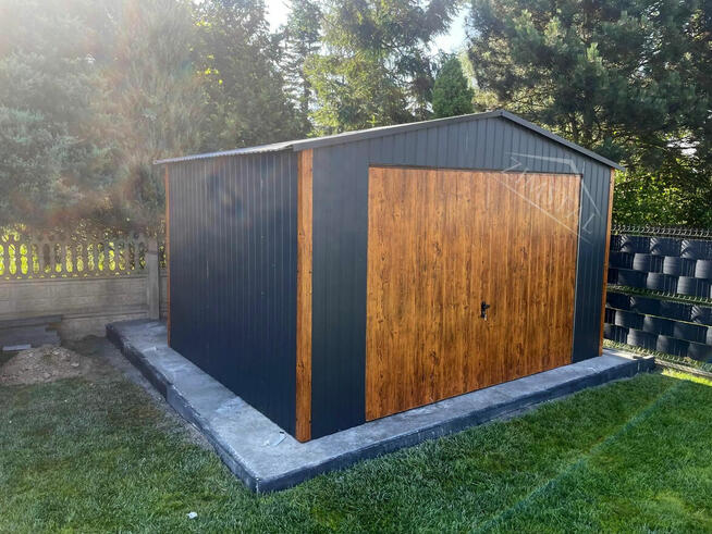 Garaże blaszane niskie ceny konstrukcja zamknieta Promocja