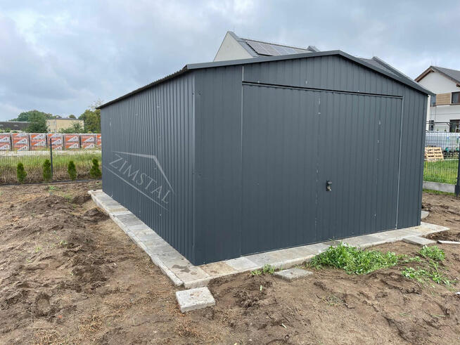 Garaże blaszane niskie ceny konstrukcja zamknieta Promocja