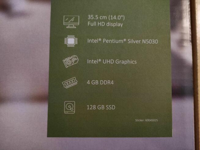 Nowy Laptop SSD Medion mam 5 sztuk!