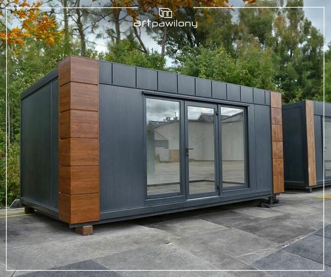 Wynajem Kontener Biurowy 3x7 - ART Pawilony