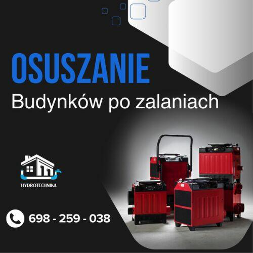 Hydrotechnika Osuszanie budynków po zalaniu