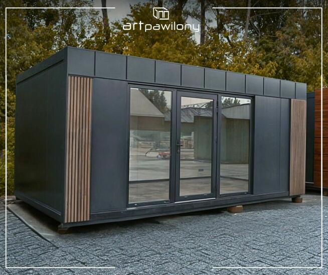 Wynajem Kontener Biurowy 3x7 - ART Pawilony