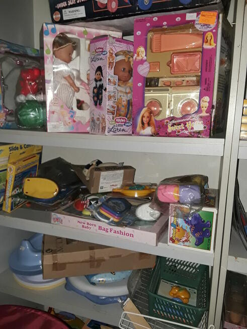 zabawki, wózki, foteliki, śpioszki, pościele, stroje