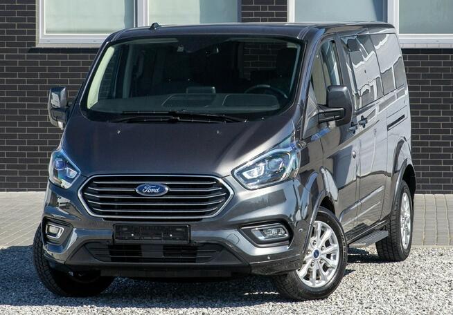 Ford Custom Tourneo AUTOMAT 8-OSÓB Titanium L2H1 aluminiowe koła skóra