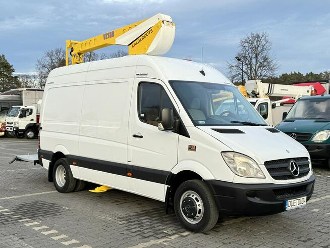 Mercedes Sprinter 516 CDI Podnośnik Koszowy 13.8m Aldercote PA 138 Zwyżka UDT Wumag GSR