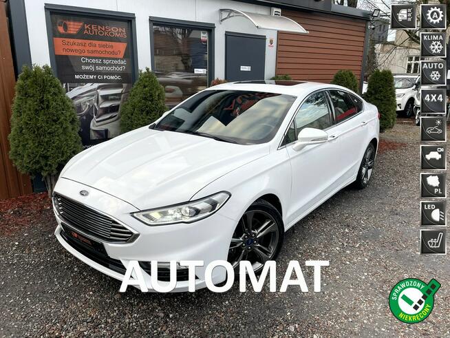 Ford Fusion SPORT, LED, Klimatyzacja, Tempomat, Podgrzewane Fotele, Kamera cofania