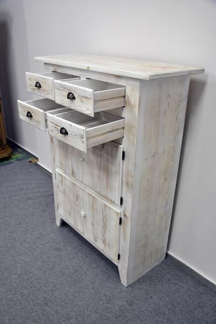 komoda sosnowa - jak nowa