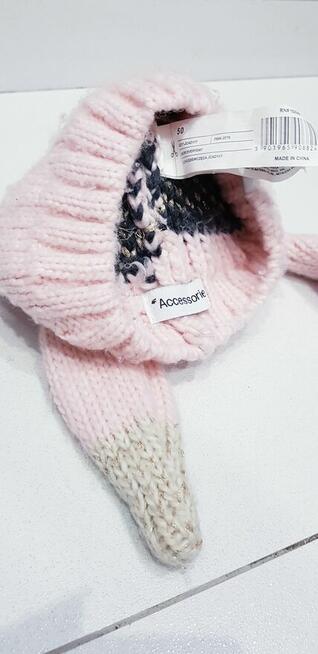 Zimowa dziecięca czapka z uszami 4F