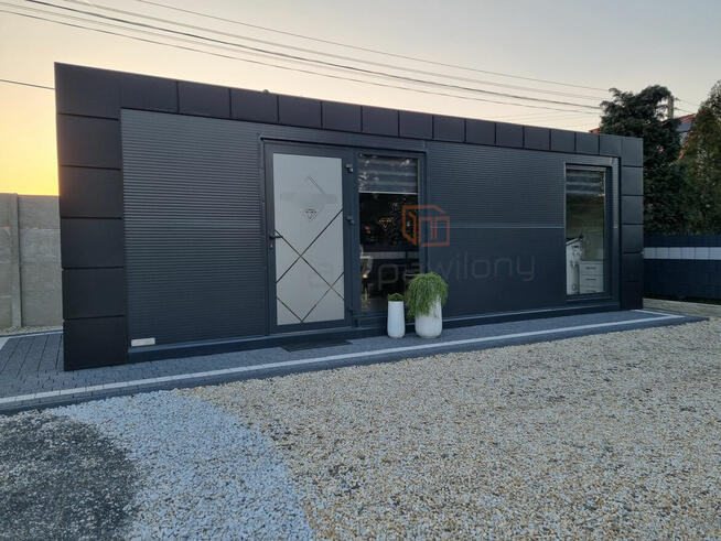 Pawilon Handlowy 3x8 Kontener Biurowy - ART Pawilony