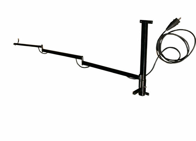 Uchwyt do lampy regulowany, garaż, warsztat na długim ramien