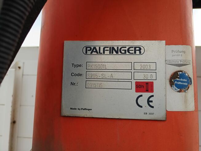 Ciężarowe Volvo HDS PALFINGER PK15001 L