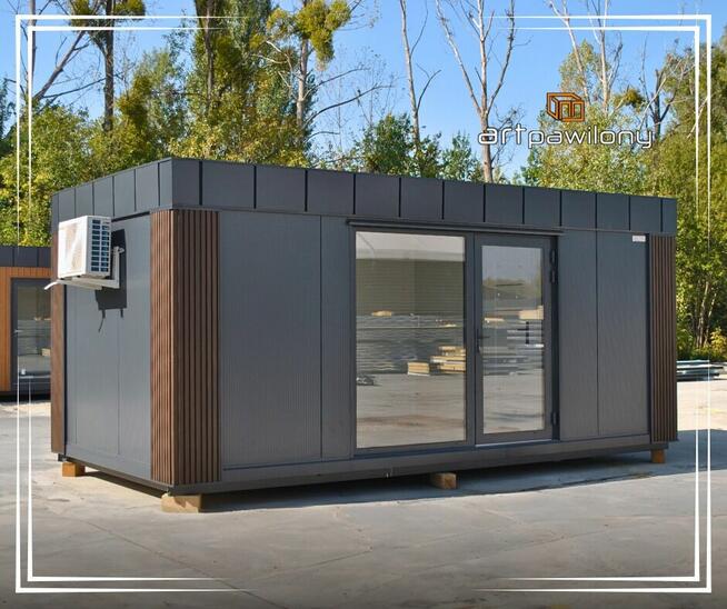Wynajem Kontener Biurowy 3x7 - ART Pawilony
