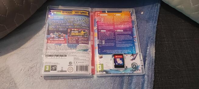 Konsola Nintendo Switch + Pokemon Violet oraz Just Dance 202