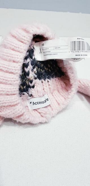 Zimowa dziecięca czapka z uszami 4F