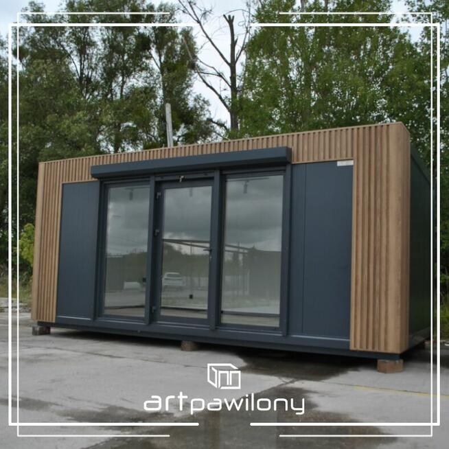 KONTENER MIESZKALNY 9x6 DOMEK MOBILNY CAŁOROCZNY