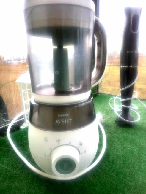 KOMPLET: 2x ROBOTY kuchenne PHILIPS - w 100 % sprawny