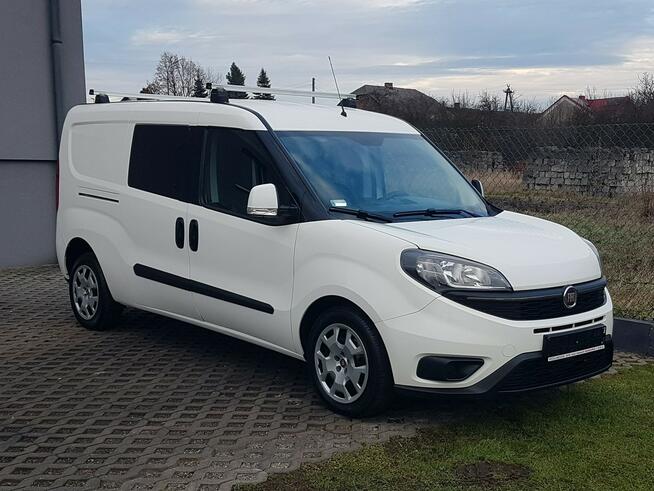 Fiat Doblo MAXI 5 OSÓB  DŁUGI KLIMA 6-BIEGÓW I-WŁAŚCICIEL KRAJOWY AC