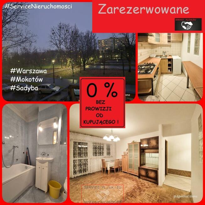 Mieszkanie Warszawa Mokotów, Sadyba, Spalska