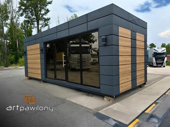 Kontener Biurowy Pawilon Handlowy 8x3 | ART Pawilony