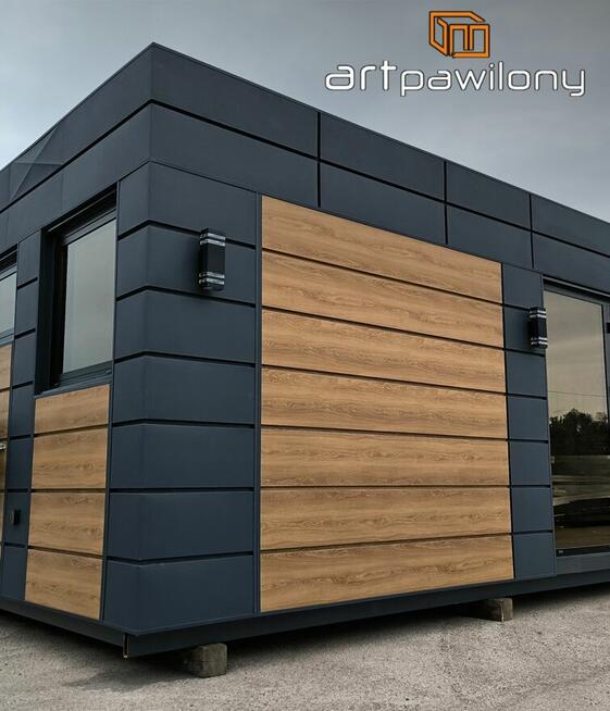 Kontener Biurowy Pawilon Handlowy 8x3 | ART Pawilony