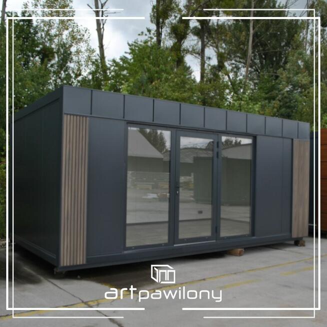 KONTENER MIESZKALNY 9x6 DOMEK MOBILNY CAŁOROCZNY