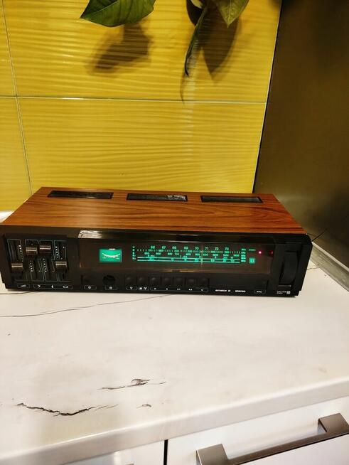 radio Amator przestrojony z kolumnami