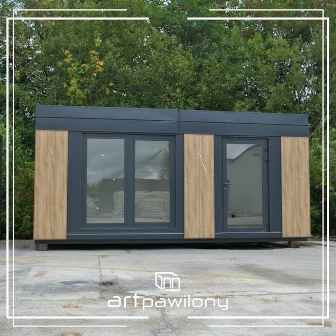 KONTENER MIESZKALNY 9x6 DOMEK MOBILNY CAŁOROCZNY