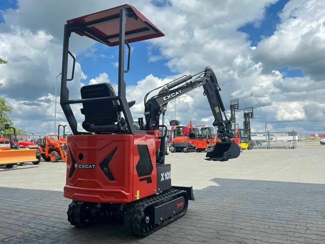 NOWA MINIKOPARKA EXCAT X10s ZESTAW 1000kg Skrętne, Raty