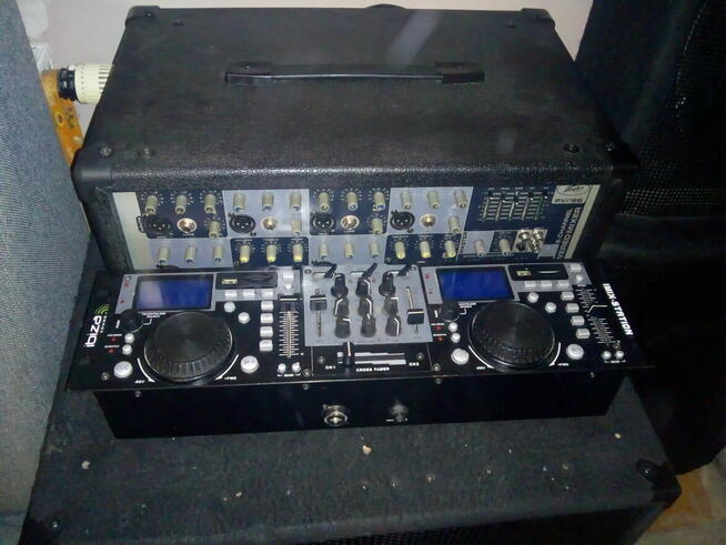 Zestaw nagłośnienia aktywnego Ibiza dj