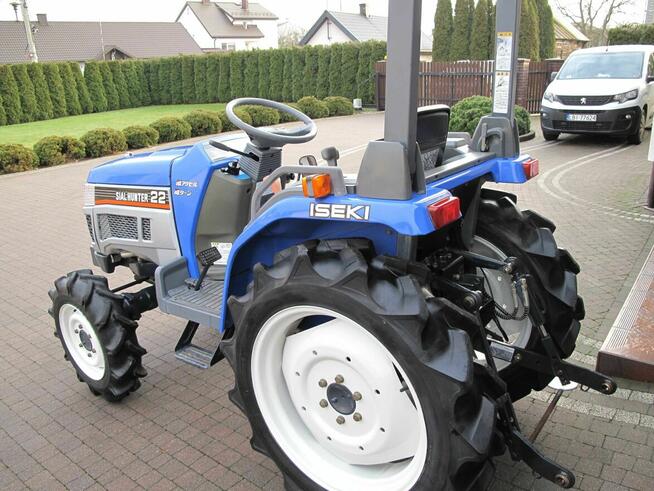 Mini Traktorek Iseki 22KM 4X4 Wspomaganie Ogrodniczy