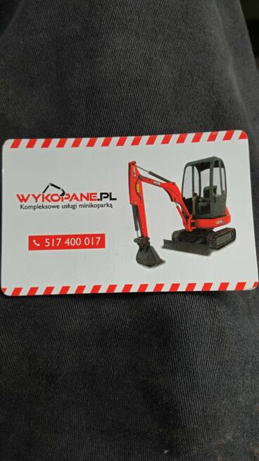 Minikoparka koparka wywrotka 3.5t