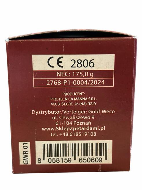 Race pistoletowe Hukowe KNALLPATRONEN RP1 GWR01 500 SZTUK