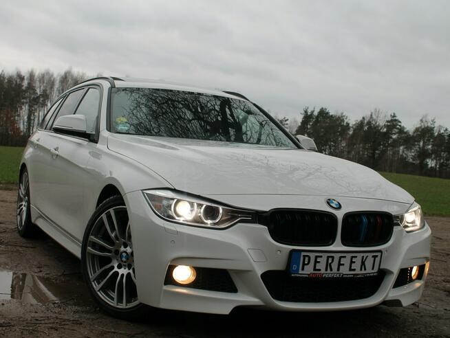 BMW 320 F30 F31 2.0 D 184 KM M PAKIET Panorama SKÓRA BiXenon DUŻA Navi SERWIS